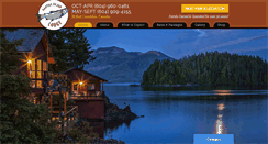 Desktop Screenshot of nootkaislandlodge.com